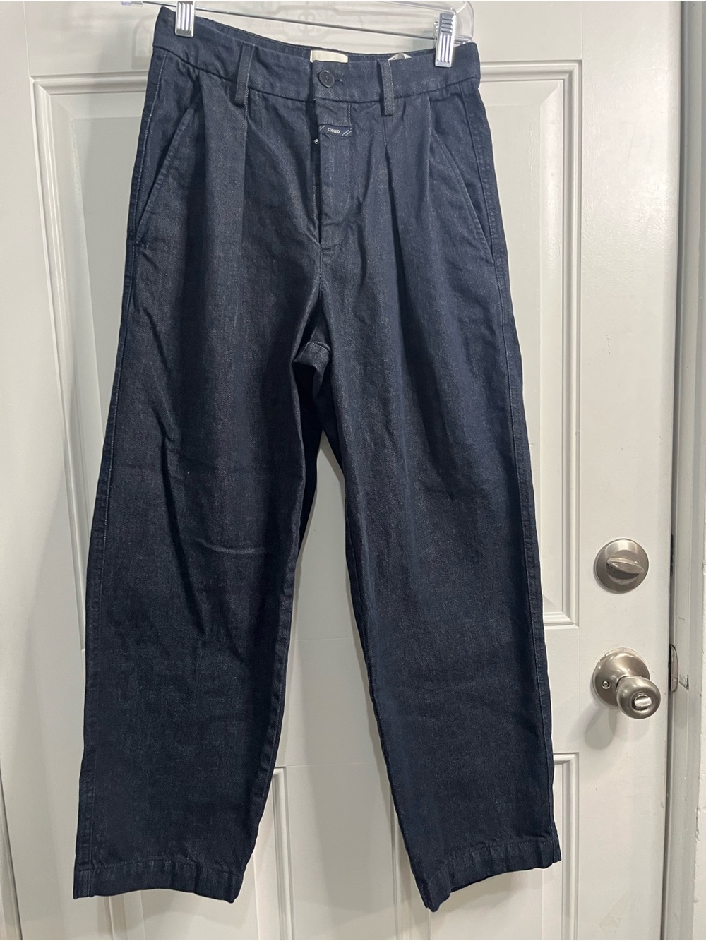 CLOSED Relaxed Mid Rise Waist reactive-dyed Stay Blue denim Ruthy Jeans 23 - Picture 5 of 14